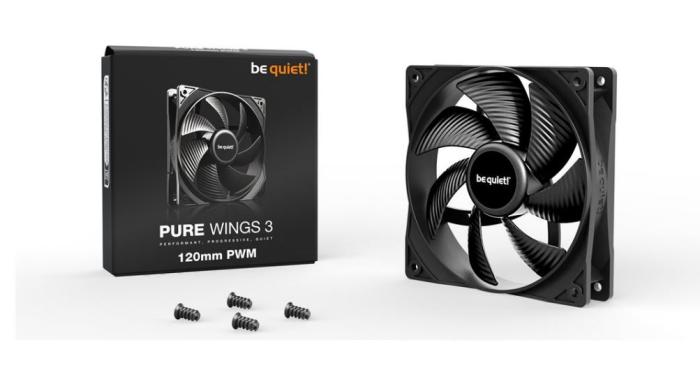 Bequiet Pure Wings 3 1600 obr 25.5 dBA 4-pin PWM (120 mm) [BL105]