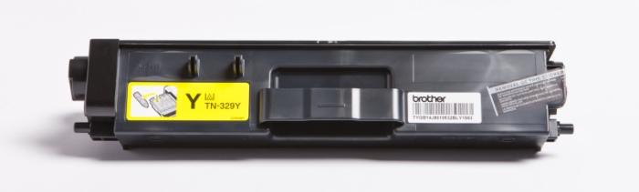 TN329Y -  yellow, oryginalny toner Brother, 6000 stron (Brother HL-L8350CDW, DCP-L8450CDW, MFC-L8850CDW)