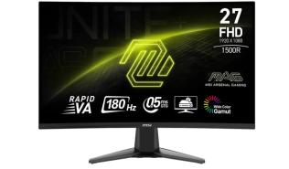 (27) MSI MAG 27C6F ( VA, 1920x1080, 250, 0.5ms, 180Hz) (2 x HDMI 2.0 / 1 x DisplayPort 1.2)