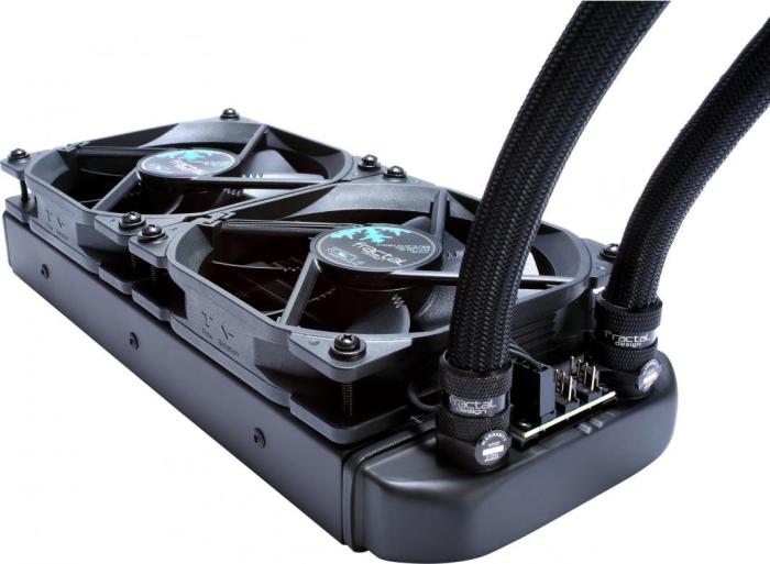 Fractal Design Celsius S24 Blackout (chłodzenie wodne) (2x120 mm, 4-pin PWM) [FD-WCU-CELSIUS-S24-BKO]