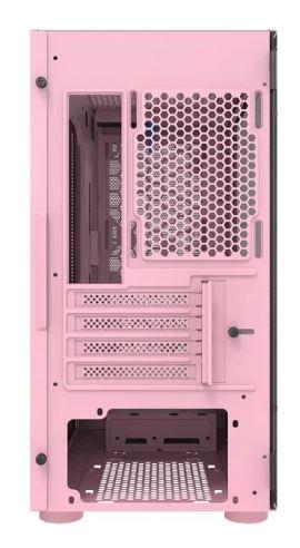 DarkFlash DLM21 Mesh Pink (różowy) (akryl) (1x USB 3.0, 2x USB 2.0) (2x 2.5, 1x3.5/2.5, 1x3.5)