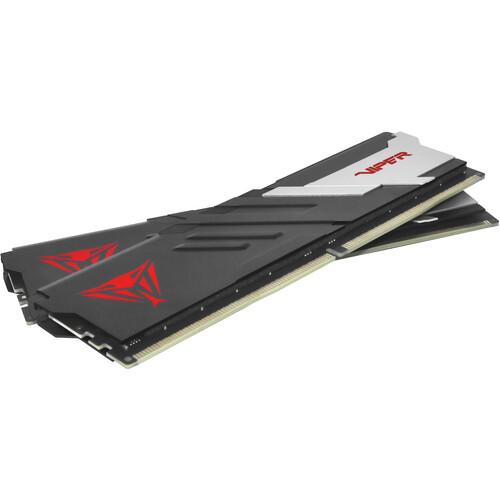 DDR5 32GB (2x16GB) 7200 MHz Patriot Viper Venom RGB CL34 34-42-42-42-84 1.45V [PVV532G720C34K]
