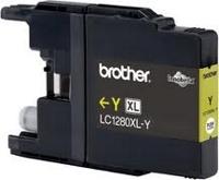LC1280XLY - yellow, oryginalny wkład z atramentem Brother, 13,3 ml, 1200 stron (MFC-J6910, J6510, J6710, J6910DW, J6510DW, J5910DW, J5910D)