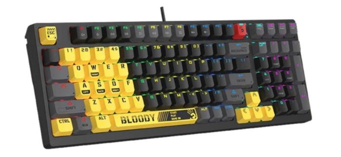 A4Tech Bloody S98 USB Sports Lime BLMS Red Switches USB (mechaniczna, podświetlana)