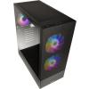 Lian Li LANCOOL 205 Mesh C Black (szkło hartowane) (2xUSB 3.2 Gen1, 1xUSB-C 3.2 Gen1) (2x2.5, 2x3.5/2.5)