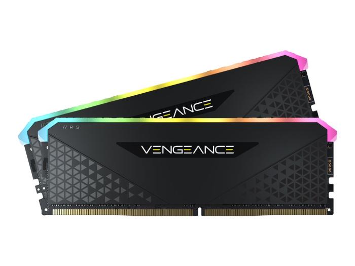 DDR4 16GB (2x8GB) 3600 MHz Corsair Vengeance RGB RS Black CL18 [CMG16GX4M2D3600C18]