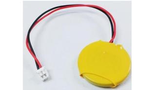 Bateria do płyt głównych CR2032 z kablem 2pin (do notebooków)