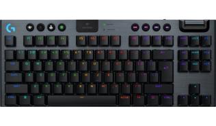 Logitech G915 X Lightspeed TKL Wireless/Bluetooth/USB-C (mechaniczna, wbudowany akumulator) [920-012721]