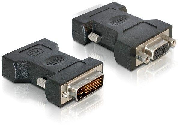 Delock adapter DVI-I(M)(24+5) DUAL LINK / VGA(15F) [65016]