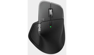 Logitech MX Master 4 for Mac Bluetooth/USB-C 8000dpi 125Hz (grafitowy) (optyczna, ergonomiczna, 2, 8, wbudowany akumulator) [910-007577]