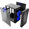 Gembird Fornax 960R Blue (czarny) (akryl) (2x USB 3.0) (1x2.5, 2x2.5/3.5, 1x3.5, 1x5.25) [CCC-FORNAX-960B]