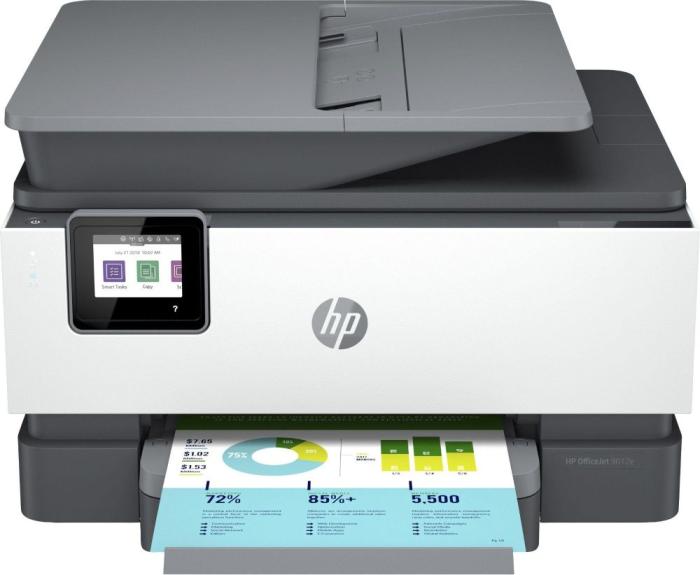 HP OfficeJet Pro 9012e (drukarka, kopiarka, skaner, faks, ADF) (USB 2.0, LAN, WiFi) [22A55B]