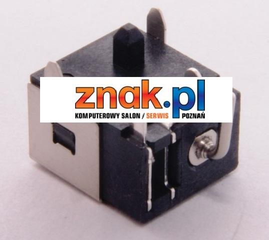 Gniazdo GNL38 do wtyczki 5.5x1.7mm do notebooków Acer Aspire 3100, 290e, 2350, 420, 3690, 5100, 9500, 3690, 5070, 5100, 5610Z, 7730 / Travelmate2400, 3100, 3690, 4230, 4200, 4230, 262WLMi, 4720Z