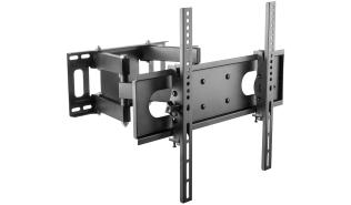 Uchwyt ścienny do telewizora lub monitora Gembird 32-55 35kg (czarny) [WM-55ST-04]