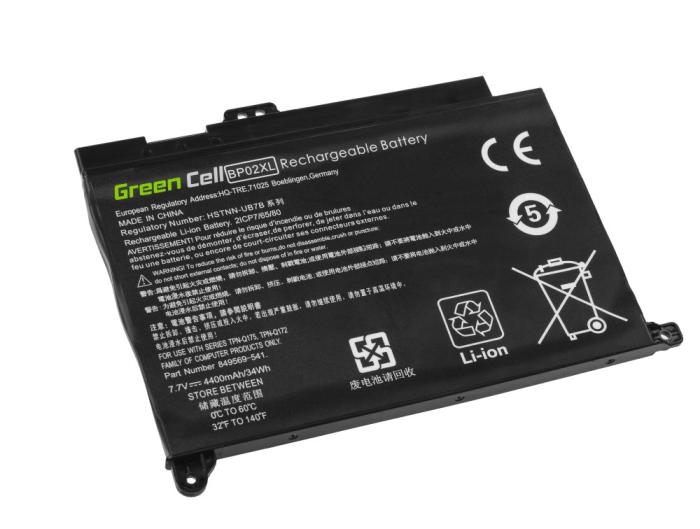 Green Cell bateria BP02XL do HP Pavilion 15-AU 15-AU051NW 15-AU071NW 15-AU102NW 15-AU107NW 15-AW 15-AW010NW [HP150]