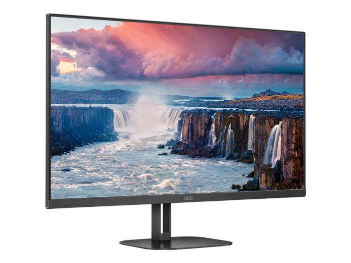 27’’ AOC 27V5CE/BK (IPS WLED, 1920x1080, 300, 4/1ms, 75Hz) (HDMI 1.4, USB-C/DP, 4xUSB 3.0) czarny