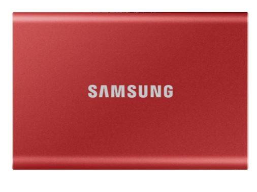 Samsung Portable T7 2TB SSD USB-C Gen2 (1050/1000MB/s) (czerwony) [MU-PC2T0R/WW]