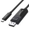 Unitek V1146A kabel (adapter) USB-C / DisplayPort 1.4 8K (dwukierunkowy) (1.8m)