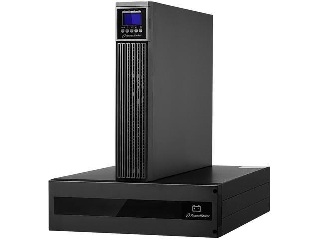 UPS RACK 19 POWERWALKER ON-LINE 10000VA RTG PF1 2X IEC C13, TERMINAL, BATTERY PACK [VFI 10000 RTG PF1]