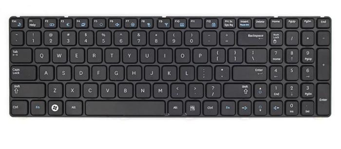 Klawiatura do notebooka Samsung R580, R590, R590E, R578, E852 z blokiem numerycznym czarna
