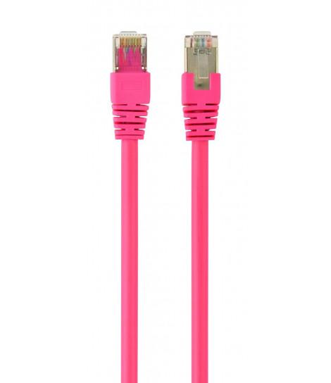 Gembird (1.0m) Kabel sieciowy (Patchcord) FTP cat. 6 RJ45 (różowy) [PP6-1M/RO]