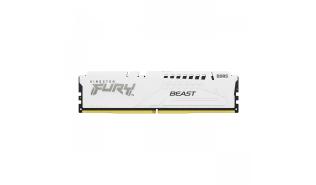 DDR5 32GB 6000 MHz Kingston Fury Beast White XMP CL40 1.35V [KF560C40BW-32]