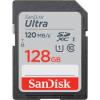 Secure Digital 128GB Sandisk SDXC Ultra Class 10 UHS-I (120MB/s) [SDSDUN4-128G-GN6IN]