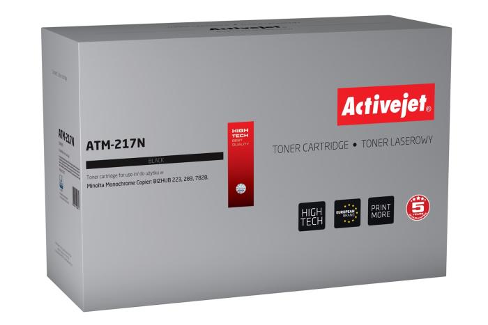 ATM-217N - toner Activejet ATM-217N (zamiennik Konica Minolta A202051; Supreme; 17500 stron; czarny) (Konica Minolta Bizhub 223, 283)