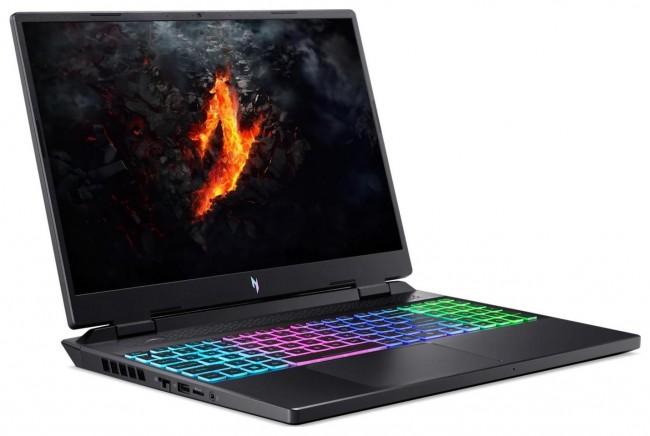 Acer Nitro 16 AN16-42 [NH.QSLEP.002] 8-Core Ryzen 7 8845HS/16 2560x1600 matowa IPS 165Hz/16GB DDR5 (max 32GB)/1TB/RTX4070 8GB/pk RGB/2.65kg/brak systemu (czarny)