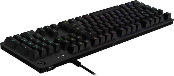 Logitech G512 Linear (mechaniczna, podświetlenie RGB, przełączniki GX Red (liniowe)) [920-009370]