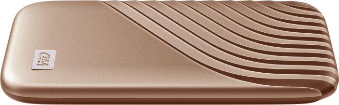 WD MY Passport SSD 500GB USB-C 3.2 Gen1 (złoty) (1050/1000MB/s) [WDBAGF5000AGD-WESN]