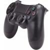 Gamepad doSony PS4 Dualshock 4 PS4 / PS4 Slim / PS4 PRO / PC bezprzewodowy czarny (Bluetooth / USB) (zamiennik) [HSY-016]