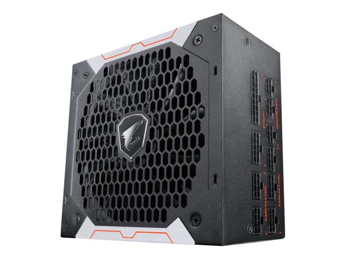 Gigabyte AORUS (750W) (1x135mm) Modularny 80+Gold (CPU 2x4+4) (PCI-E 4x6+2) (3xMolex, 6xSATA) [GP-AP750GM]