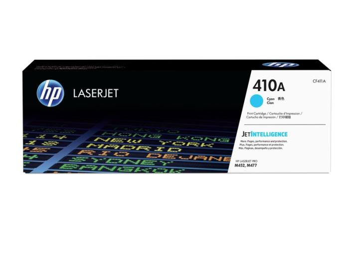 CF411A (411A) - cyan, oryginalny toner drukujący HP, 2300 stron (HP Color LaserJet Pro M377dw, M452nw, M477fdw, M452dn, M477fdn, M477fnw)
