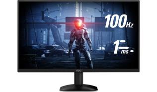 (24) 23.8 AOC 24B35HM2 (VA WLED, 1920x1080, 300, 1ms, 97.7% sRGB, 100Hz)(HDMI 1.4, VGA) czarny