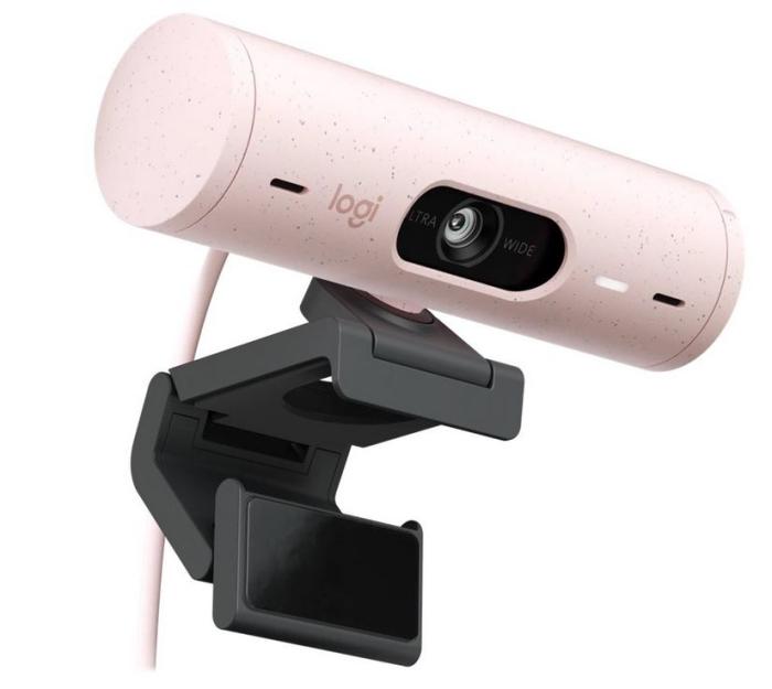 Logitech Brio 500 Rose (1920x1080 30kl, 1280x720 60kl) USB-C [960-001421]