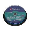 DVD-RW Verbatim 4.7GB x4 Cake 10-pack [43552]