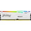 DDR5 64GB (2x32GB) 6000 MHz Kingston Fury Beast White RGB XMP CL30 30-36-36 1.4V [KF560C30BWAK2-64]