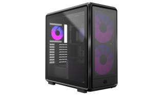 CoolerMaster MasterFrame 600 Mesh Black ARGB (czarny) (2x200mm, 1x120mm) (2xUSB-A 3.2 Gen1, 1xUSB-C Gen2x2, 1xJack) [MF600M-KGNN-S01]