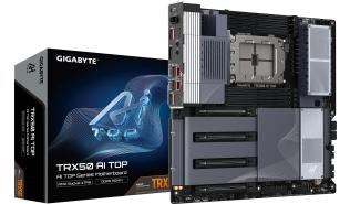 Gigabyte TRX50 AI TOP (AMD TRX50) [sTR5, 4xDDR5 do 7800MHz, (DP in) (3xM.2, 3xPCIe 5.0 x16, 1xPCIe 4.0 x16 (x4)), WiFi 7, BT 5.3, E-ATX]
