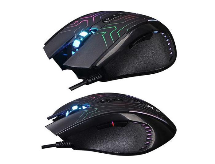 A4Tech Xgame X87 Maze USB 2400dpi (podświetlana) (optyczna, 1, 7)