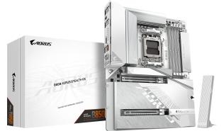 Gigabyte B850 AORUS STEALTH ICE (AMD B850) [AM5, 4xDDR5 do 8200MHz, (HDMI 2.1) (4xM.2, 1xPCIe 5.0 x16, 1xPCIe 4.0 x16 (x4), WiFi 7, BT 5.4, ATX]