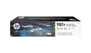 L0R15A (981Y) - yellow, oryginalny wkład z atramentem HP, 16 000 stron (HP PageWide Enterprise Color 556dn, 556xh , MFP 586z, 586dn, MFP 586f, MFP 586f)