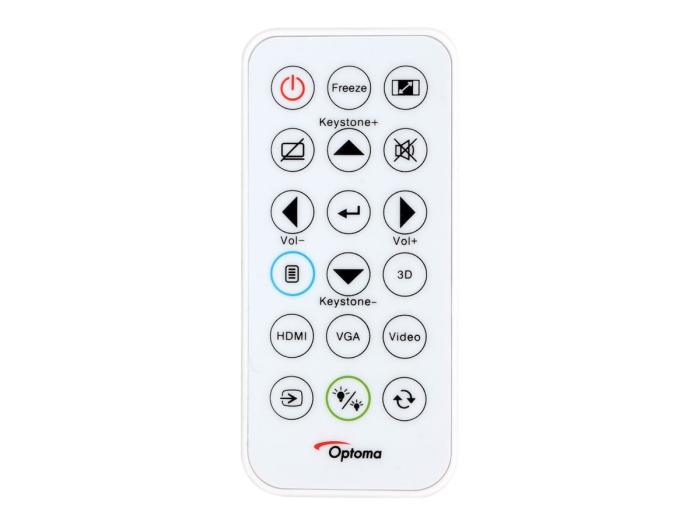Projektor Optoma H190X DLP (1280x800, 16:10, 3900 ANSI, 30000:1, 6000h/10000h) (1xHDMI, 1xVGA, 1xUSB)