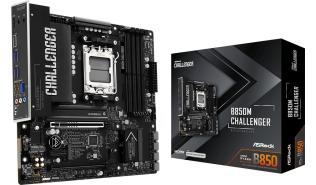 Asrock B850M CHALLENGER (AMD B850) [AM5, 4xDDR5 do 8000MHz, (HDMI 2.1) (2xM.2, 1xPCIe 5.0 x16, 1xPCIe 4.0 x1), micro ATX]