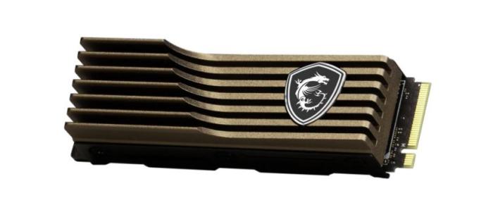 MSI Spatium M480 Pro Heatsink 2TB SSD M.2 2280 PCIe Gen4x4 NVMe (7400/7000 MB/s) [S78-440Q620-P83]