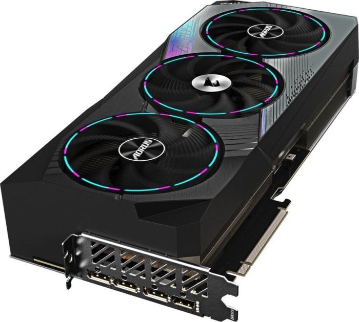 GeForce PCI-E RTX4080 Super Gigabyte 16GB GDDR6X Aorus Master [GV-N408SAORUS M-16GD] (1xHDMI 2.1, 3xDP 1.4a) (256-bit, PCI-E 4.0)