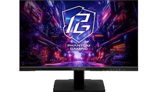 (27) Asrock Phantom Gaming PG27FFX1B (IPS, 1920x1080, 400, 1ms, 520Hz) (2xHDMI 2.1, 1xDP 1.4, 2xUSB-A 3.2 Gen1, 1xUSB-B 3.2 Gen1, audio) głośniki, czarny