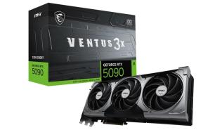GeForce RTX5090 MSI 32GB GDDR7 Ventus 3X OC (1xHDMI 2.1b, 3xDP 2.1b) (512-bit, PCIe 5.0)