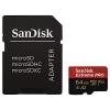 Secure Digital 64GB Sandisk Micro SDXC Extreme Pro UHS-I Class 10 A2 C10 V30 (170/90MB/s) [SDSQXCY-064G-GN6MA]
